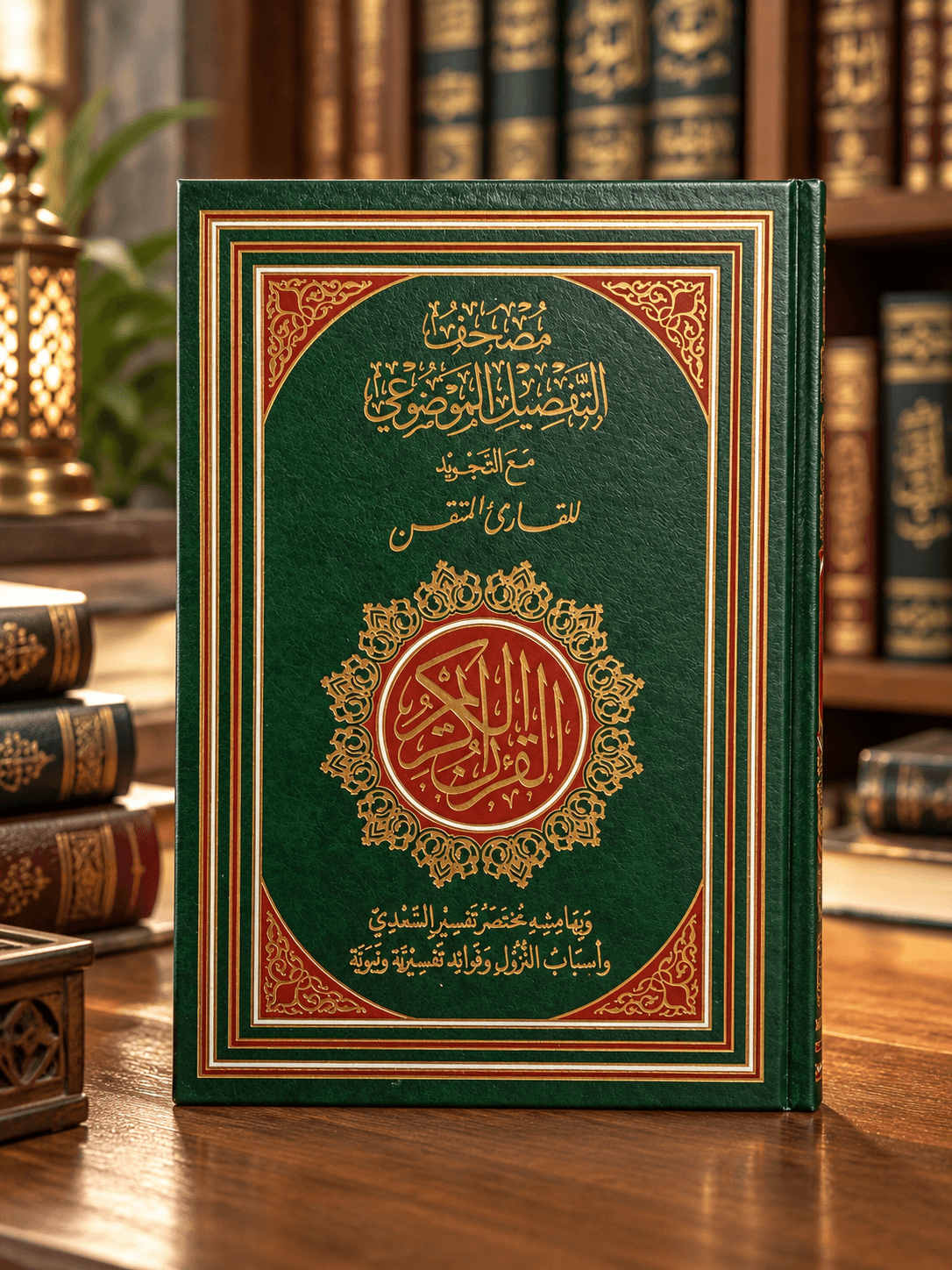 مصحف التفصيل الموضوعي مع التجويد للقارئ المتقن