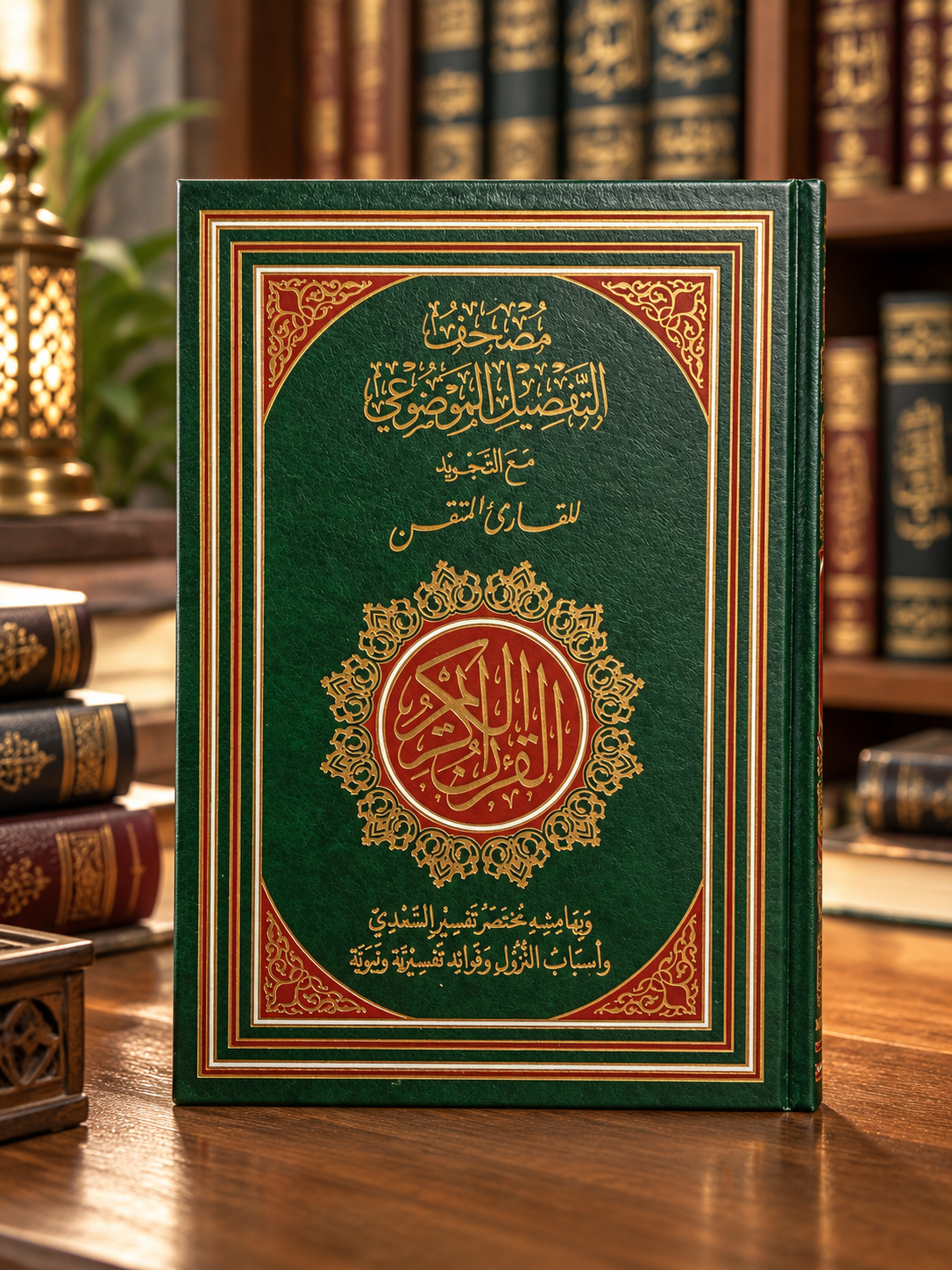 مصحف التفصيل الموضوعي مع التجويد للقارئ المتقن